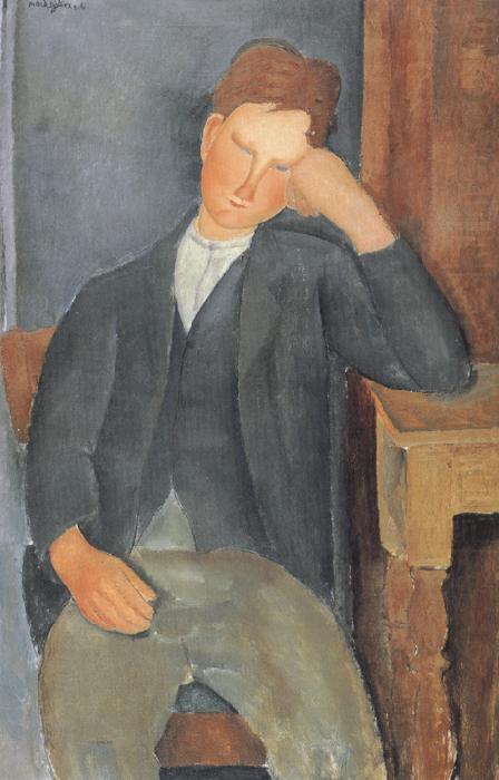 Amedeo Modigliani The Young Apprentice (mk39) oil painting picture